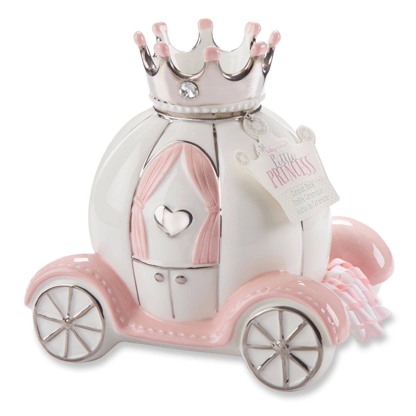 Little Princess Carriage Porcelain Bank
