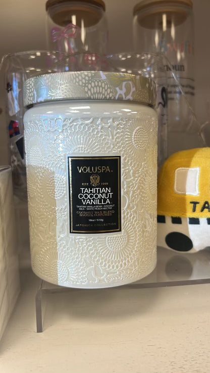 TAHITIAN COCONUT VANILLA CANDLE