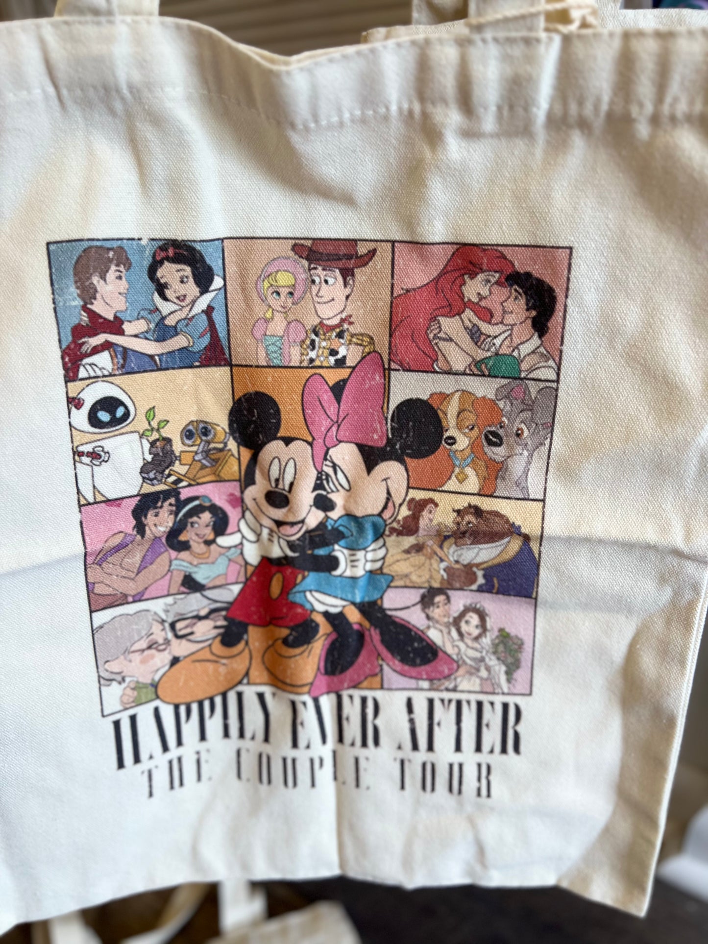 DISNEY COUPLE TOTE