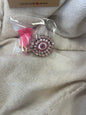 PINK EVIL EYE RHINESTONE BRACELET