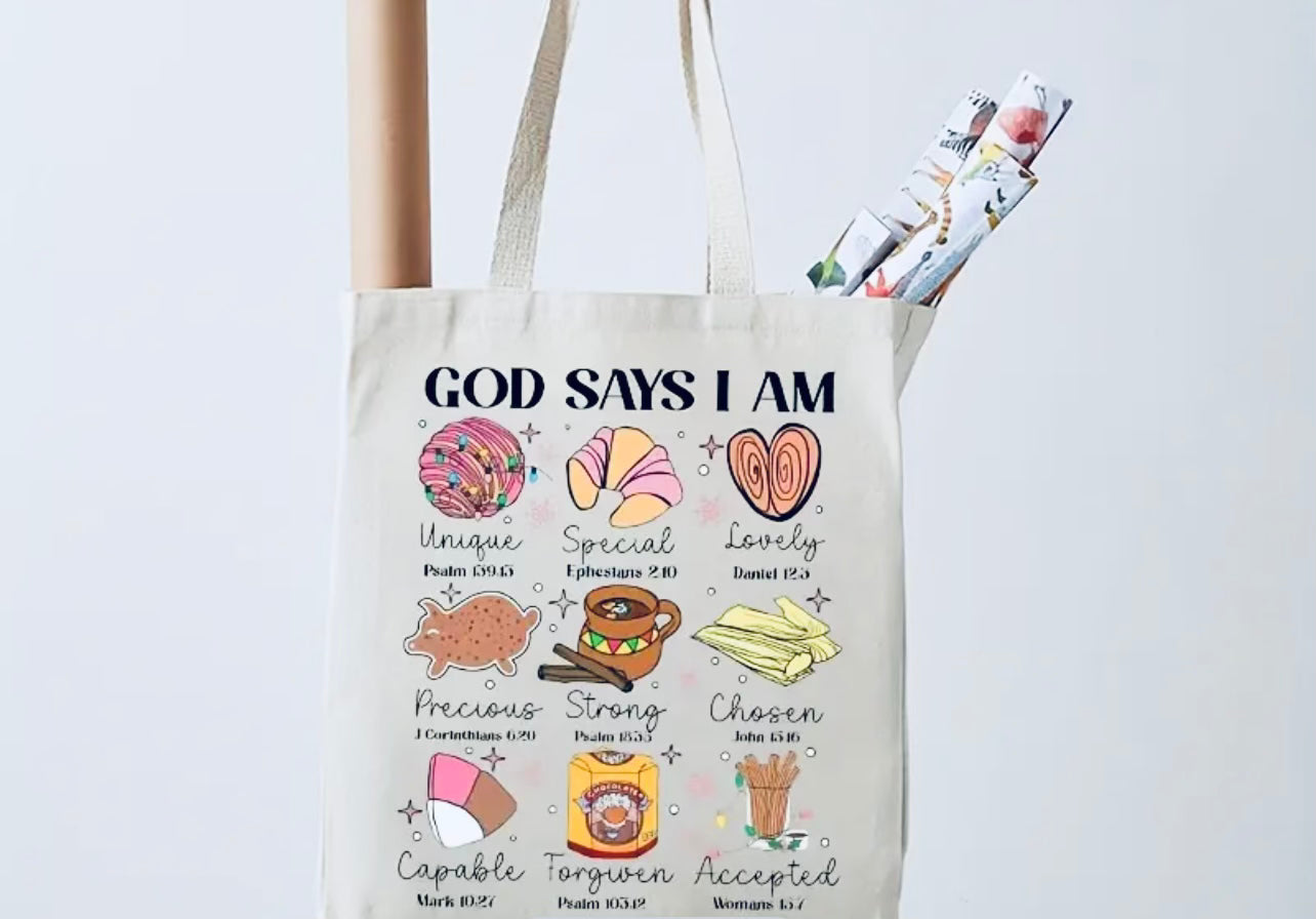 GOD SAYS I AM TOTE