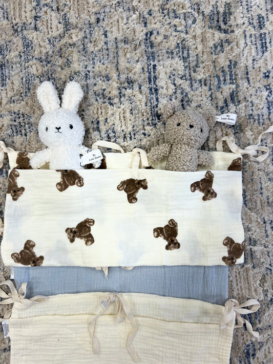 BEAR CRIB COTTON ORGANIZER