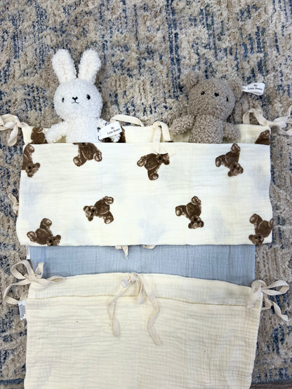 BEAR CRIB COTTON ORGANIZER