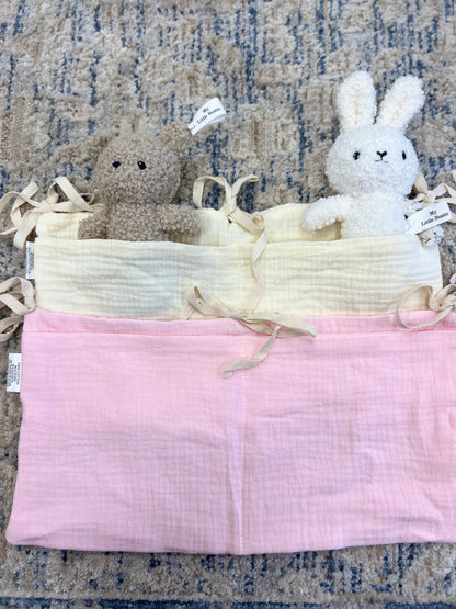 PINK COTTON CRIB STORAGE