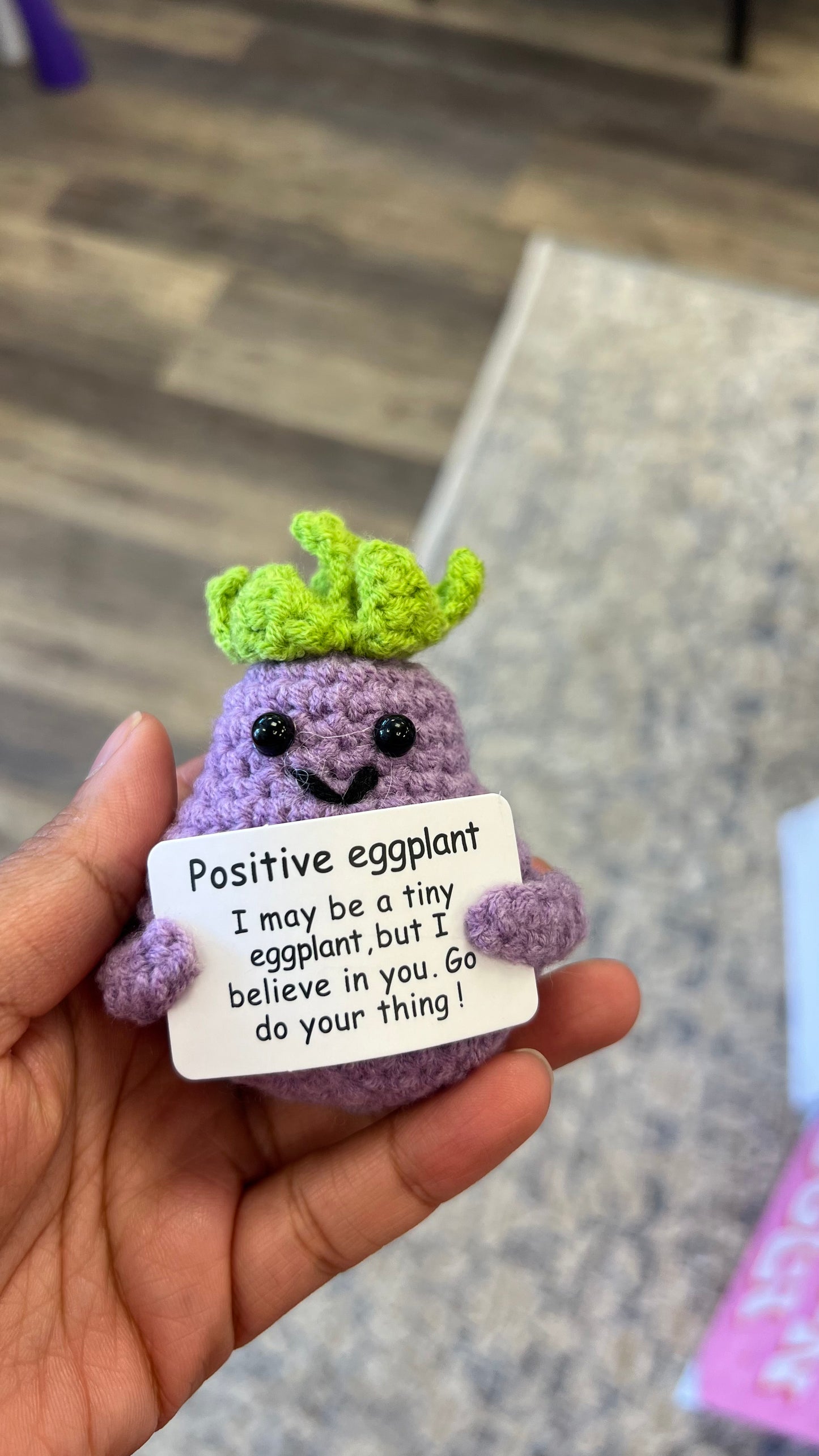 POSITIVE EGG PLANT BESTIE