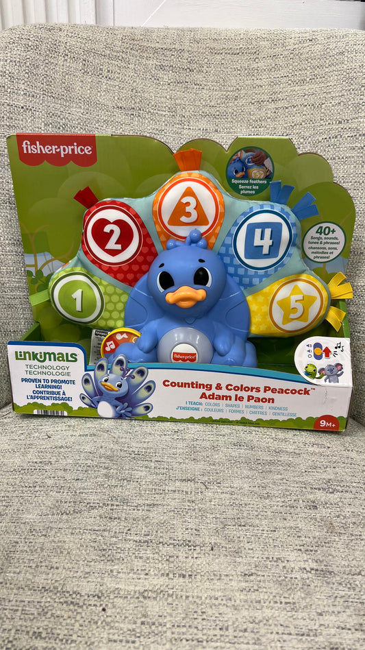 FISHER PRICE COUNTING PEACOCK