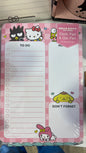 HELLO KITTY NOTE PADS/ TO DO LIST