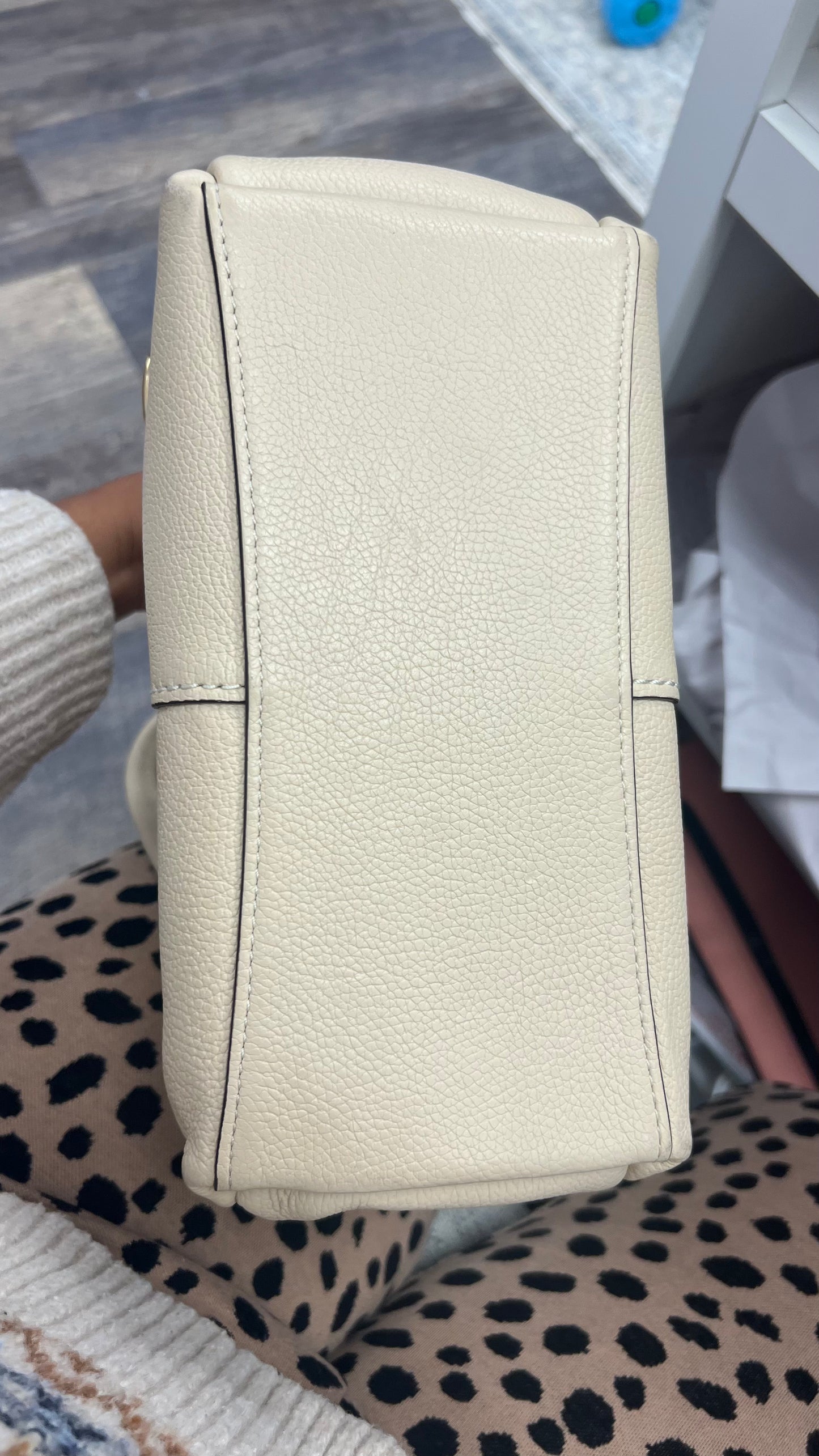 COACH ALMA BAG IN CREAM COLOR