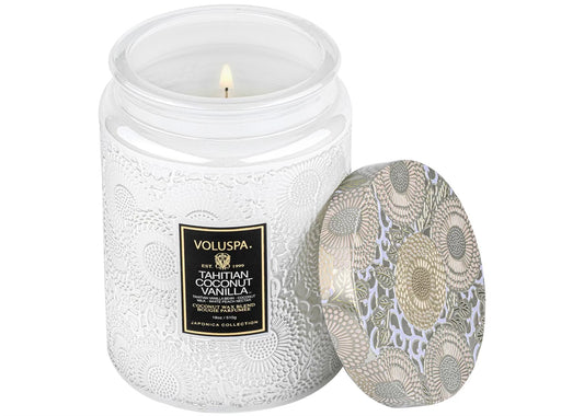 TAHITIAN COCONUT VANILLA CANDLE