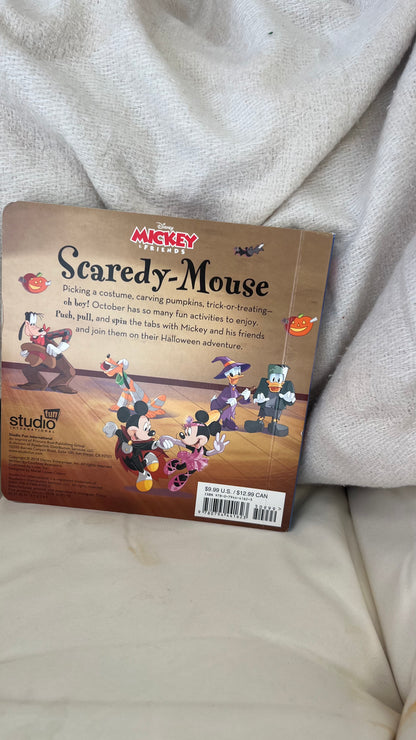 mickey mouse halloween book