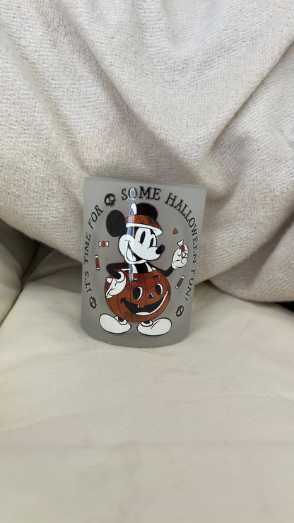 MICKEY MOUSE GLASS CUPS