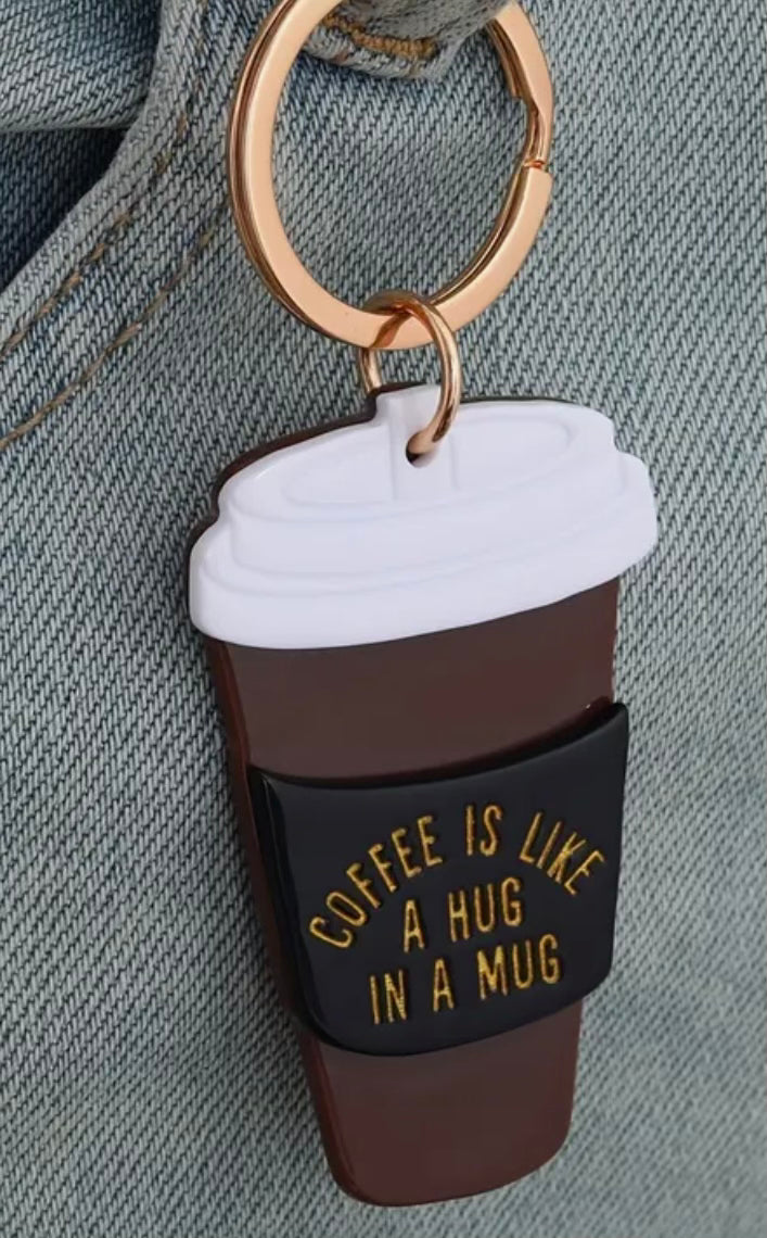 COFFEE KEY CHAIN