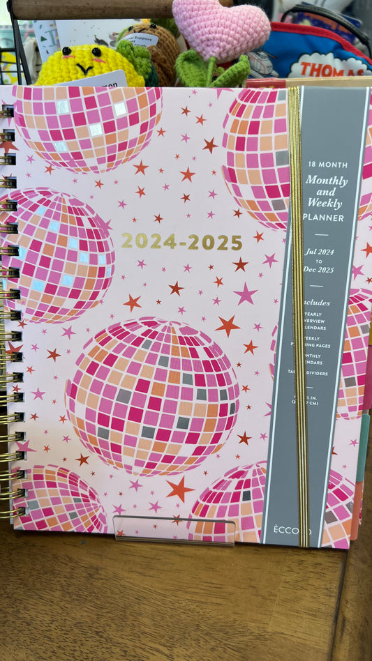 DISCO PLANNER IN PINK