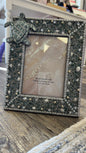 BEADED TURTLE PICTURE FRAME